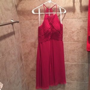 Azazie Burgundy Dress